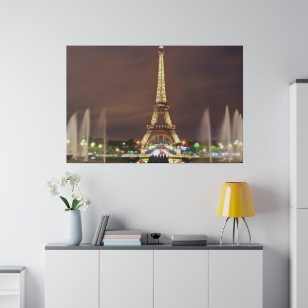 82227-23.jpg Eiffel Tower Lights and Fountains Standard Canvas