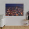 82227-26.jpg Eiffel Tower in Night Standard Canvas