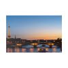 82227-29.jpg Eiffel Tower in Sunset Standard Canvas