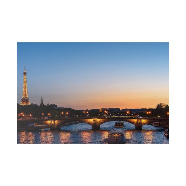 82227-29.jpg Eiffel Tower in Sunset Standard Canvas