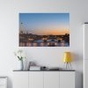 82227-31.jpg Eiffel Tower in Sunset Standard Canvas