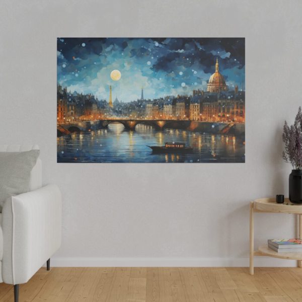 82227-38.jpg Paris At Night II Standard Canvas