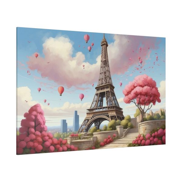 Pink Paris Standard Canvas