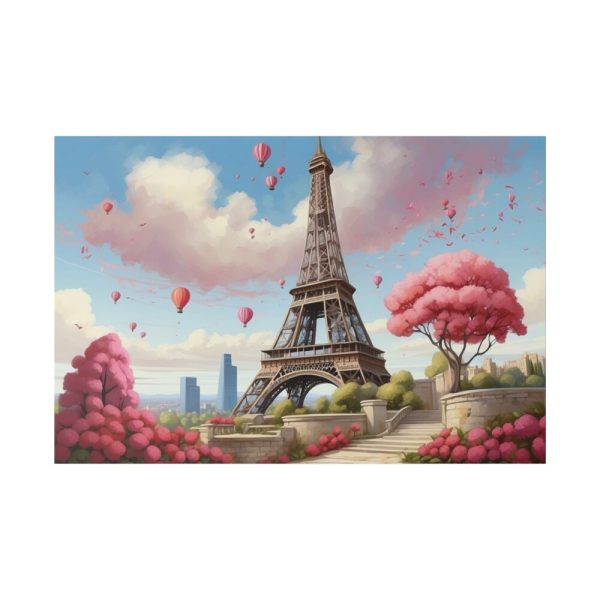 Pink Paris Standard Canvas