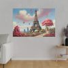 Pink Paris Standard Canvas