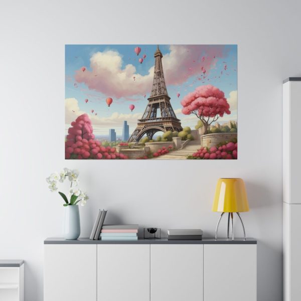Pink Paris Standard Canvas