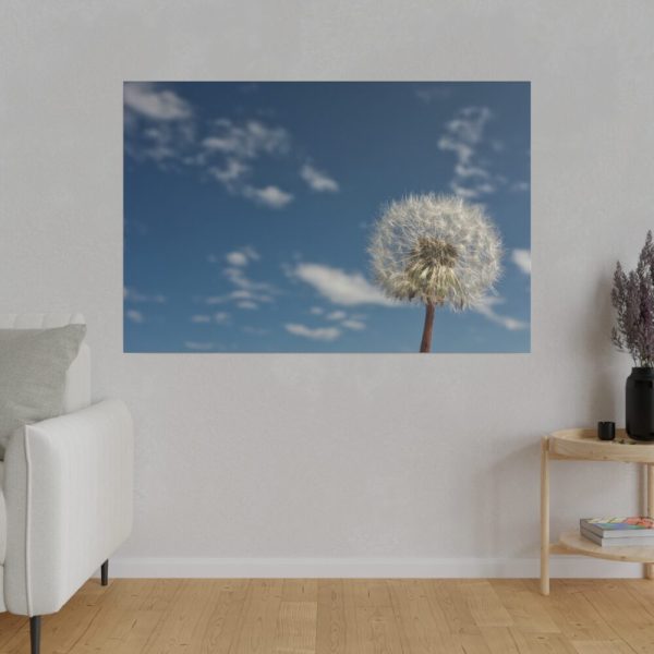 82227-50.jpg Dandelion and Blue Sky Standard Canvas