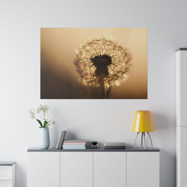 82227-59.jpg Dandelion on Yellow Day Standard Canvas