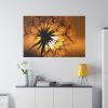 Closeup Dandelion Standard Canvas