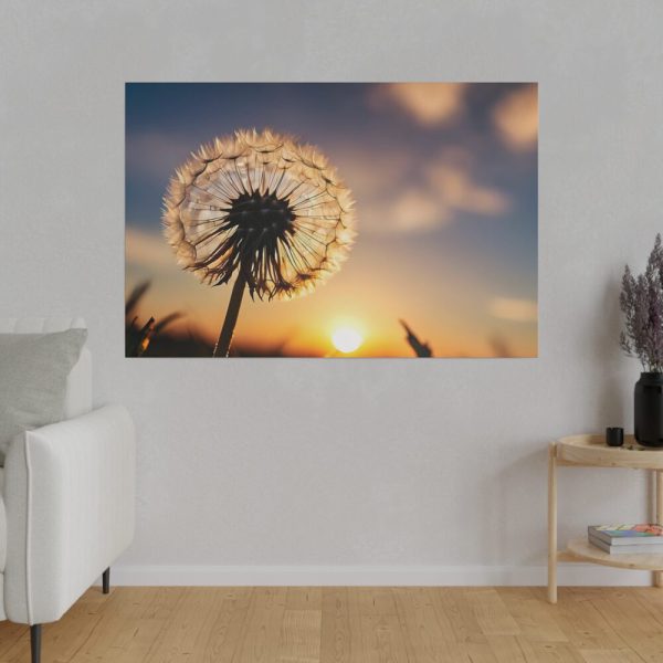 82227-70.jpg Dandelion Blossom Flower II Standard Canvas