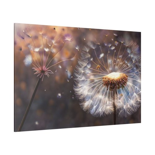 Dandelion Seeds Flower Head in Close Up Standard Canvas