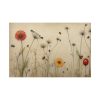 82227-89.jpg Dandelion With Ladybug Standard Canvas
