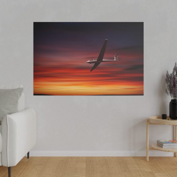 82227-94.jpg Plane On the Sky Standard Canvas