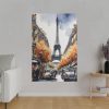 82237-26.jpg Paris, France Vintage Travel Standard Canvas