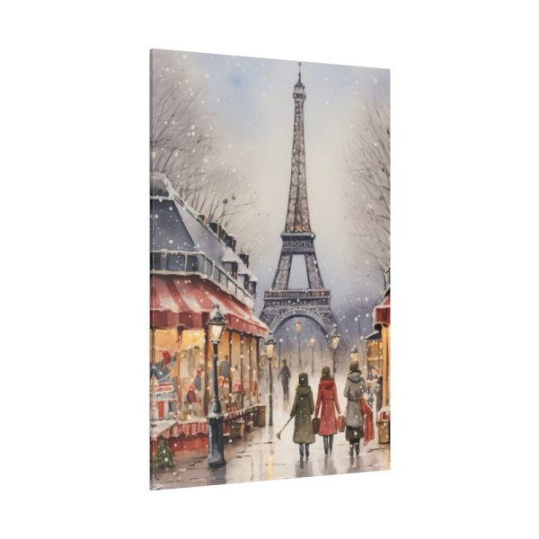 Christmas In Paris Standard Canvas