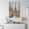 Christmas In Paris Standard Canvas