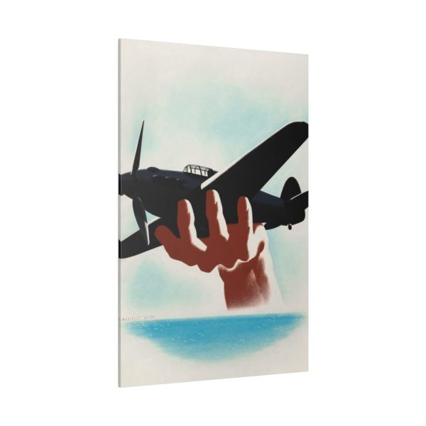 82237-48.jpg Aeroplane in Hand Standard Canvas
