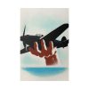 82237-49.jpg Aeroplane in Hand Standard Canvas
