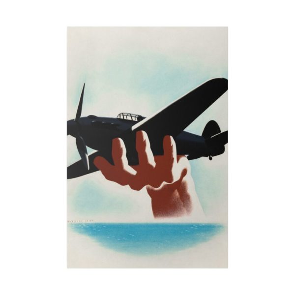 82237-49.jpg Aeroplane in Hand Standard Canvas