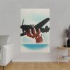 82237-50.jpg Aeroplane in Hand Standard Canvas