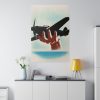 82237-51.jpg Aeroplane in Hand Standard Canvas