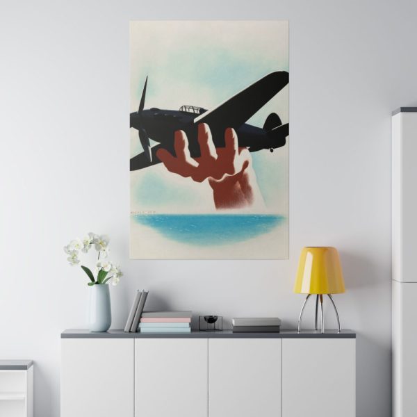 82237-51.jpg Aeroplane in Hand Standard Canvas