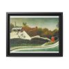 88280-10.jpg Sawmill, Outskirts of Paris Framed Canvas