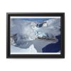 88280-15.jpg Fumarole on Mount Redoubt, Alaska Framed Canvas