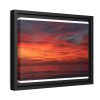 Afterglow Sky Image Framed Canvas