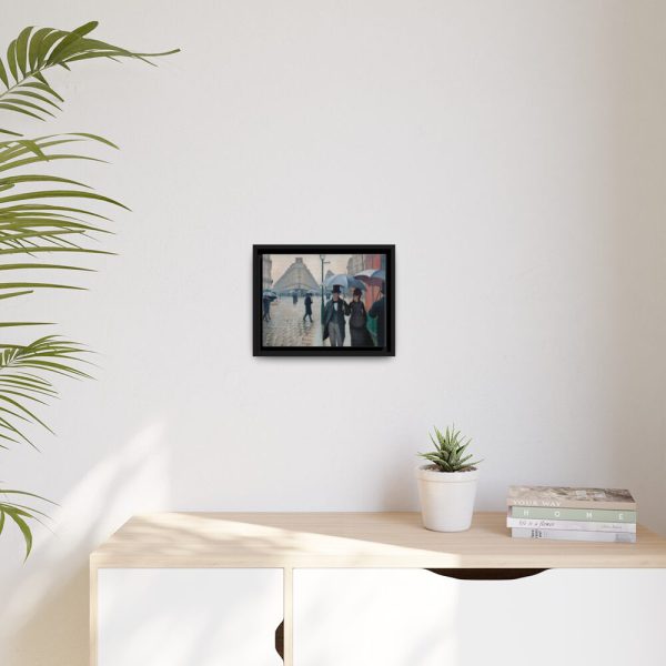 88280-8.jpg Paris Street Rainy Day Framed Canvas