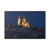 Basilica of the Sacred Heart of Paris Framed Canvas