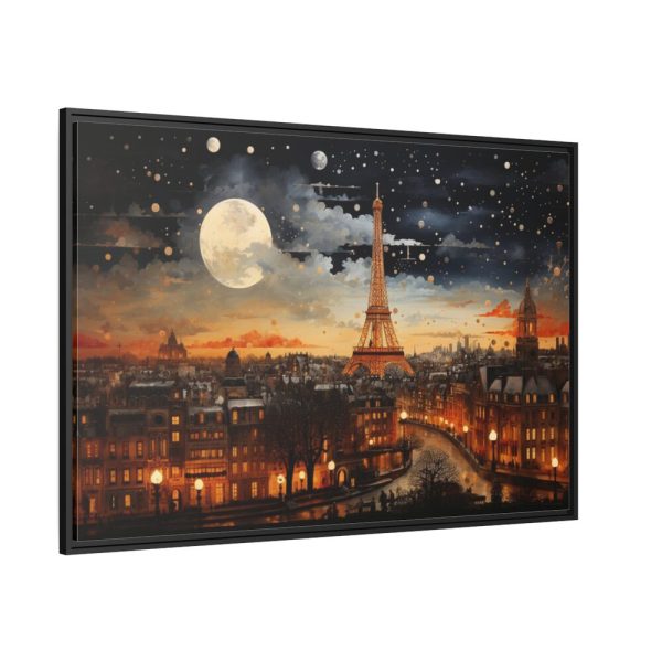 88289-105.jpg Paris At Night Framed Canvas