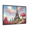 88289-120.jpg Pink Paris Framed Canvas