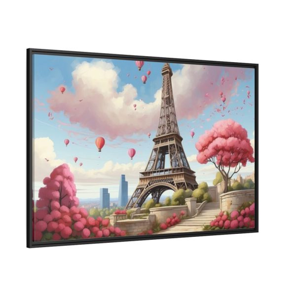 88289-120.jpg Pink Paris Framed Canvas