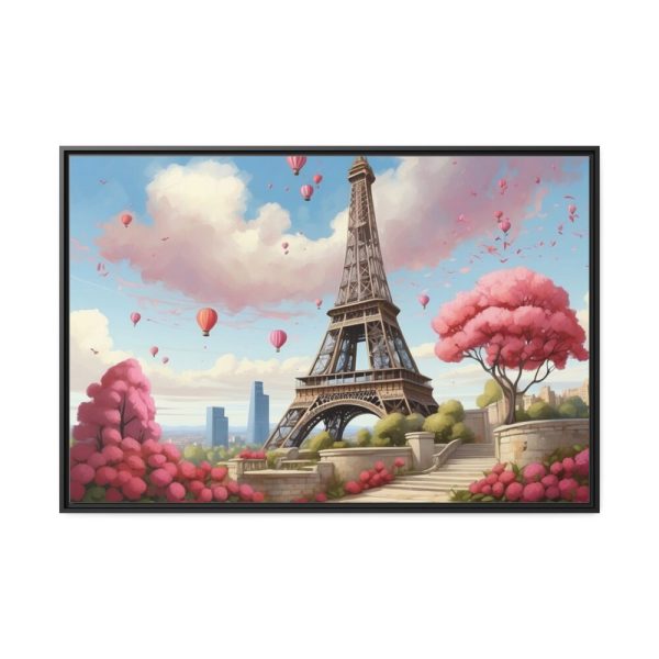 88289-121.jpg Pink Paris Framed Canvas