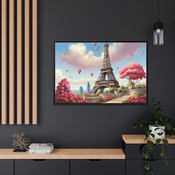 88289-124.jpg Pink Paris Framed Canvas