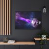 88289-14.jpg Surreal Hand Planet Heaven Framed Canvas