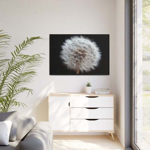 88289-148.jpg Closeup of Dandelion II Framed Canvas