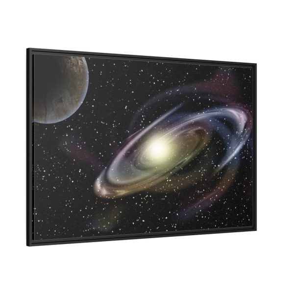 88289-15.jpg Nebula Space Planet Framed Canvas