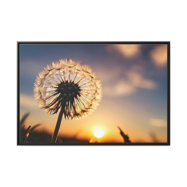 88289-161.jpg Dandelion Blossom Flower II Framed Canvas
