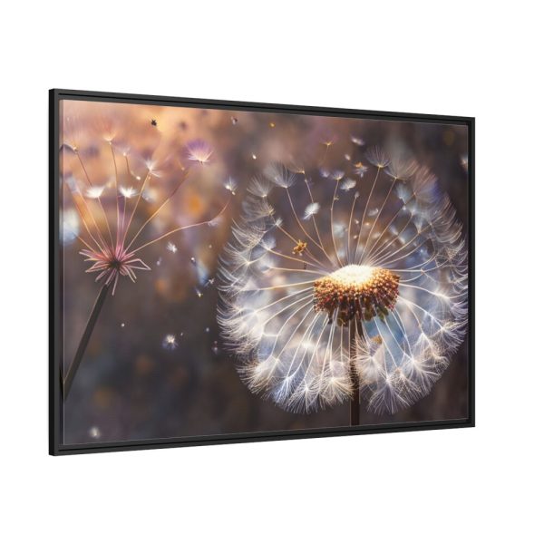 88289-175.jpg Dandelion Seeds Flower Head in Close Up Framed Canvas