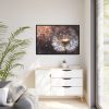 88289-178.jpg Dandelion Seeds Flower Head in Close Up Framed Canvas