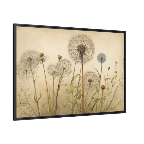 88289-180.jpg Watercolor Meadow Flowers Framed Canvas