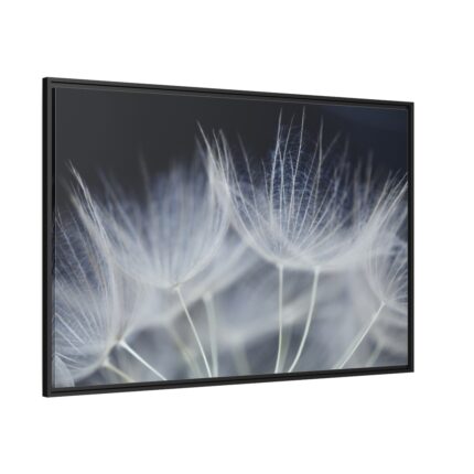 Macro Flower Detail Framed Canvas