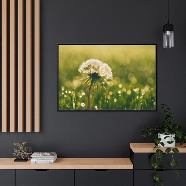 88289-214.jpg Dandelion in Dewey Grassy Area Framed Canvas