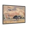88289-225.jpg Whitley Bombers Sunning by Paul Nash Framed Canvas