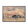 88289-226.jpg Whitley Bombers Sunning by Paul Nash Framed Canvas