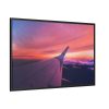 88289-235.jpg Red Purple Sky, View From the Plane Framed Canvas