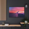 88289-239.jpg Red Purple Sky, View From the Plane Framed Canvas