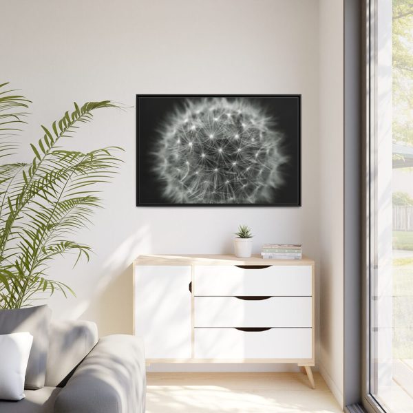 88289-243.jpg Dandelion Light Effect Framed Canvas